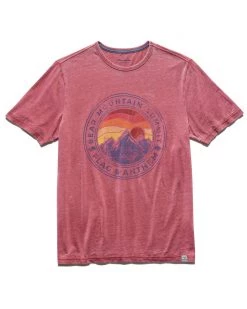 Flag & Anthem Men BEAR MOUNTAIN SUMMIT BURNOUT TEE
