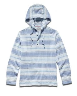 Flag & Anthem Men RADCLIFF STRIPED HOODED HENLEY