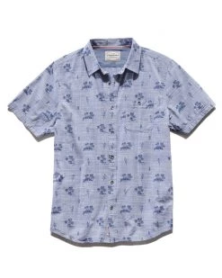 Flag & Anthem REDFORD HULA PRINT SLUB SHIRT Men