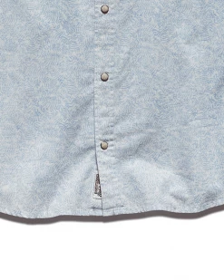 Flag & Anthem POTTSTOWN PALM PRINT LINEN-BLEND SHIRT Men