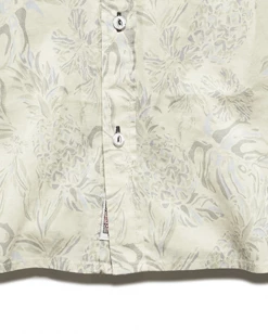 Flag & Anthem MADEIRA PINEAPPLE PRINT LINEN-BLEND SHIRT Men 11 Flag & Anthem MADEIRA PINEAPPLE PRINT LINEN-BLEND SHIRT Men