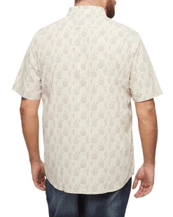 Flag & Anthem Men TEMPE CACTUS PRINT SHIRT BIG & TALL