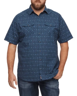 Flag & Anthem SCOTTSDALE SOUTHWESTERN GEO PRINT SHIRT BIG & TALL Men