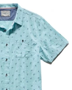 Flag & Anthem NORCROSS FLAMINGO SLUB SHIRT Men