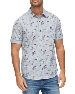 Flag & Anthem Men GLENROCK ISLAND PRINT SHIRT