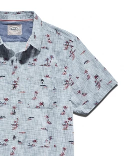 Flag & Anthem Men GLENROCK ISLAND PRINT SHIRT