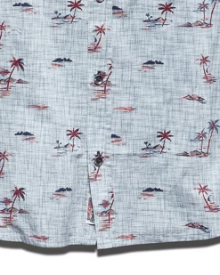 Flag & Anthem Men GLENROCK ISLAND PRINT SHIRT