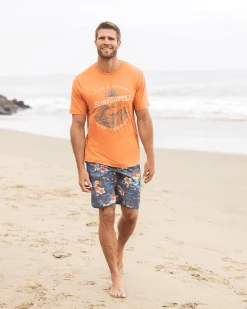 Flag & Anthem HAYFIELD TROPICAL SWIM SHORT - 10