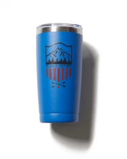 Flag & Anthem MOUNTAIN SHIELD STAINLESS STEEL 20OZ VACUUM TUMBLER Men