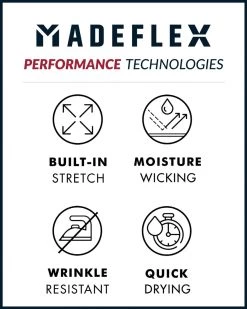 Flag & Anthem Men MADEFLEX MINI CHECK ICON SHIRT