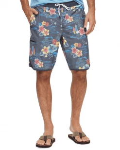 Flag & Anthem HAYFIELD TROPICAL SWIM SHORT - 10" INSEAM