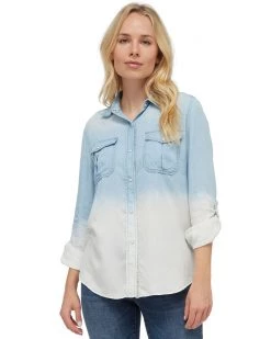 Flag & Anthem Women GREENWICH DIP-DYE CHAMBRAY SHIRT