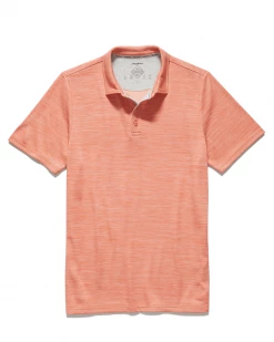 Flag & Anthem FARMINGDALE HEATHERED PERFORMANCE POLO Men