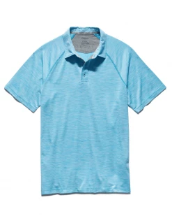 Flag & Anthem Men SPRINGFIELD TEXTURED PERFORMANCE POLO
