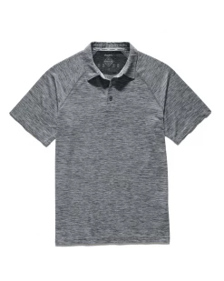 Flag & Anthem Men SPRINGFIELD TEXTURED PERFORMANCE POLO
