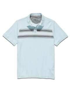 Flag & Anthem SHIELD CHEST STRIPE PERFORMANCE POLO Men