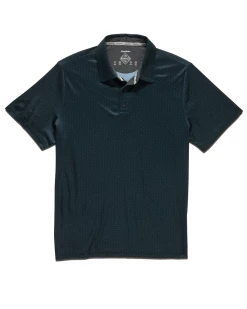 Flag & Anthem Men NEWTOWN GEO PRINT PERFORMANCE POLO