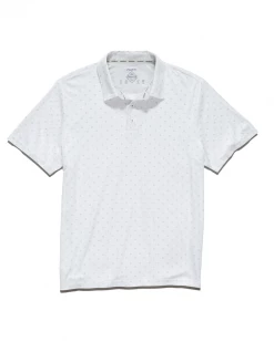Flag & Anthem NEWTOWN GEO PRINT PERFORMANCE POLO