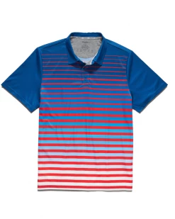 Flag & Anthem Men HAVEN STRIPED PERFORMANCE POLO