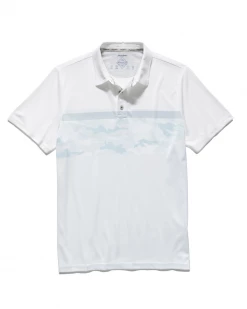 Flag & Anthem KIAWAH CAMO STRIPE PERFORMANCE POLO Men